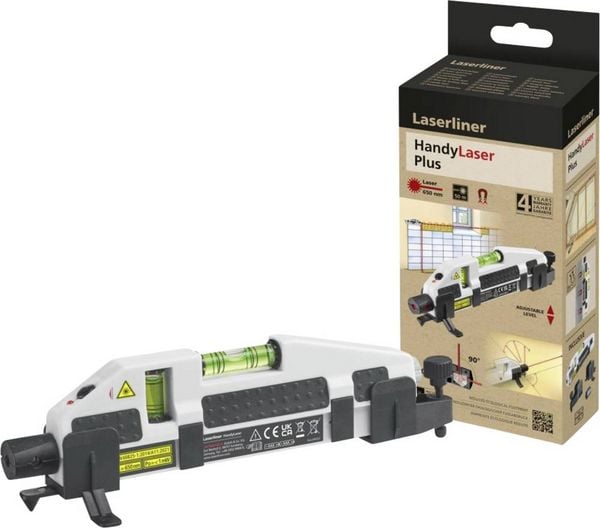 Produktbild: Laserliner HandyLaser Plus 025.04.00E Laser-Wasserwaage