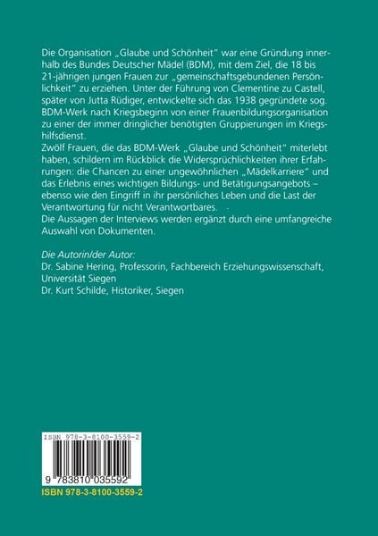 Produktbild: Das BDM-Werk &bdquo;Glaube und Sch&ouml;nheit&ldquo;