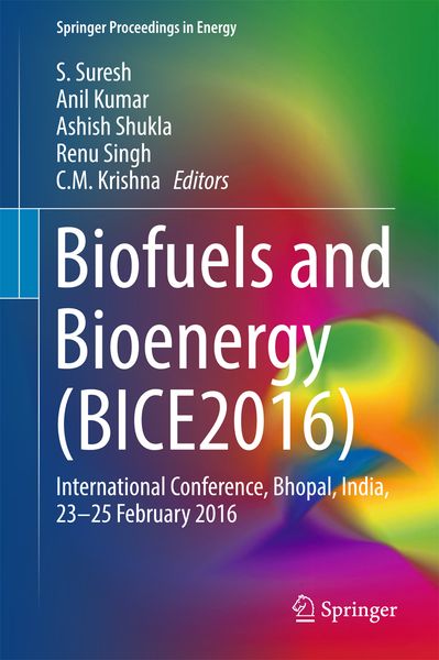 Produktbild: Biofuels and Bioenergy (BICE2016)