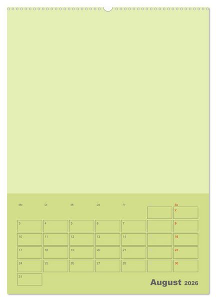 Produktbild: Bastel Terminkalender (Wandkalender 2026 DIN A2 hoch), CALVENDO Monatskalender