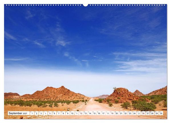 Produktbild: Namibia - Weite sp&uuml;ren (Wandkalender 2027 DIN A2 quer), CALVENDO Monatskalender