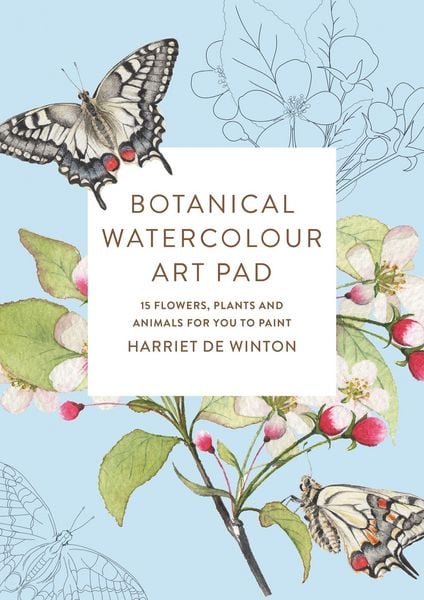 Produktbild: Botanical Watercolour Art Pad
