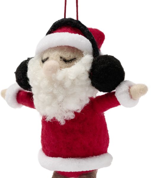 Produktbild: Weihnachtswunderland, Dekofigur &raquo;Rock &rsquo;n&rsquo; Roll Santa&laquo;