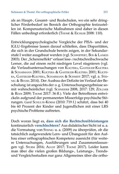 Produktbild: Der orthographische Fehler