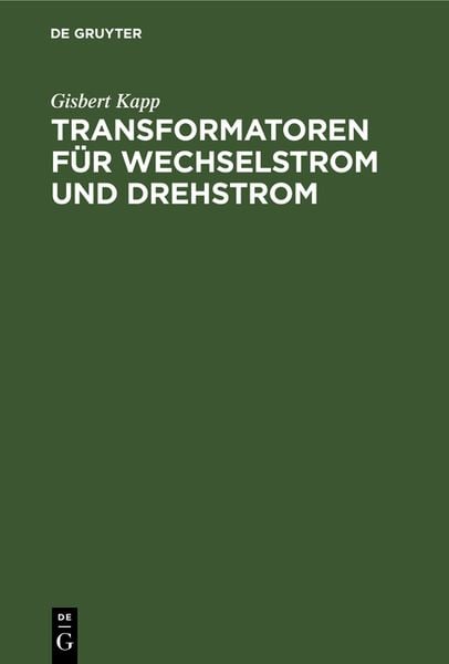 Produktbild: Transformatoren f&uuml;r Wechselstrom und Drehstrom