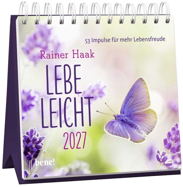 Produktbild: Wochenkalender 2027: Lebe leicht
