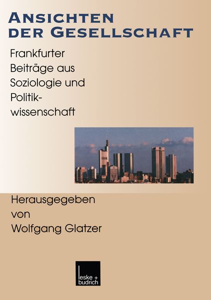 Produktbild: Ansichten der Gesellschaft