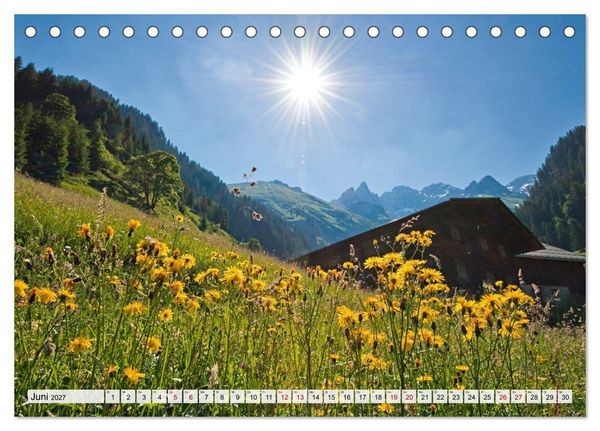 Produktbild: Traumhaftes Allg&auml;u (Tischkalender 2027 DIN A5 quer), CALVENDO Monatskalender