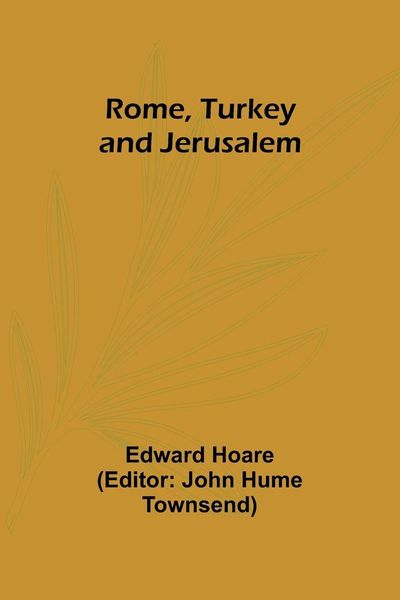 Produktbild: Rome, Turkey and Jerusalem