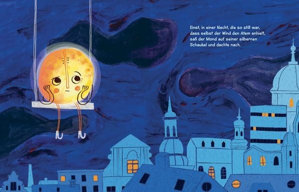 Produktbild: Als der Mond die Sterne ordnen wollte. Bilderbuch