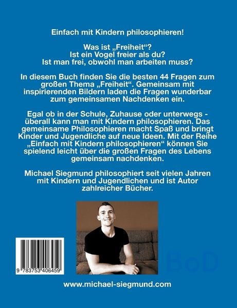 Produktbild: Freiheit - Die besten 44 Fragen zum Philosophieren mit Kindern und Jugendlichen
