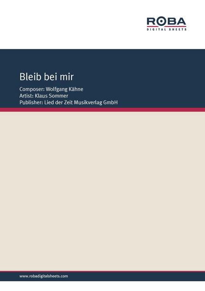 Produktbild: Bleib bei mir