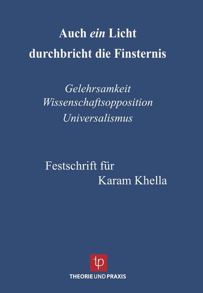 Produktbild: Auch ein Licht durchbricht die Finsternis