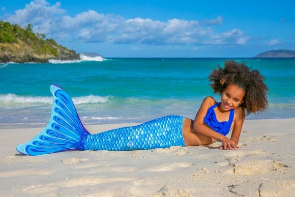 Produktbild: Fin Fun Meerjungfrau Mermaidens Blau S/M