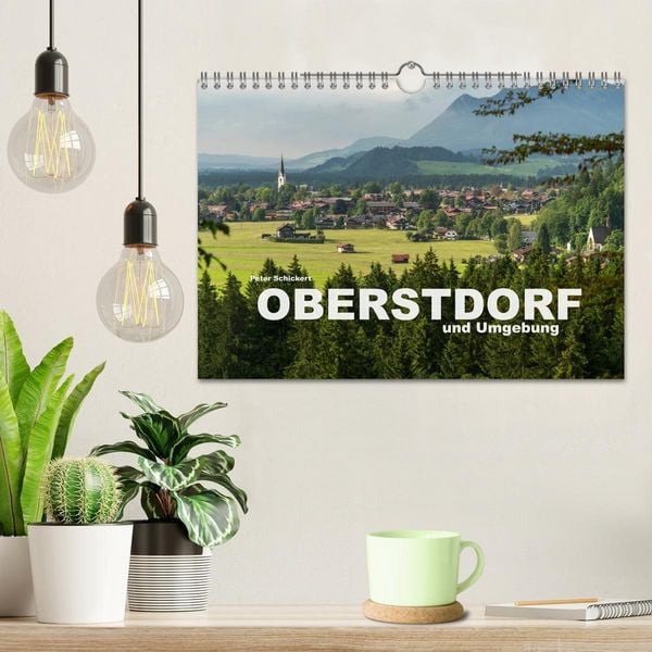 Produktbild: Oberstdorf und Umgebung (Wandkalender 2026 DIN A4 quer), CALVENDO Monatskalender