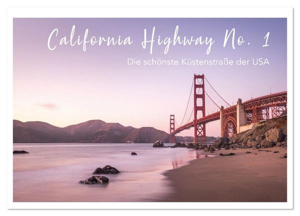 Produktbild: California Highway No. 1 - Die sch&ouml;nste K&uuml;stenstra&szlig;e der USA (Wandkalender 2026 DIN A3 quer), CALVENDO Monatskalender