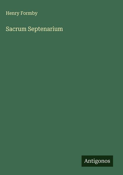 Produktbild: Sacrum Septenarium