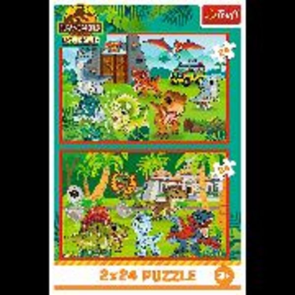 Puzzle 2 x 24 – Jurassic World