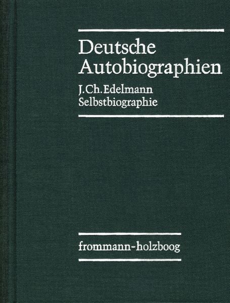 Produktbild: Selbstbiographie