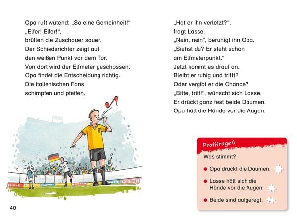 Produktbild: Duden Leseprofi &ndash; Fu&szlig;ballfieber im Stadion, 2. Klasse
