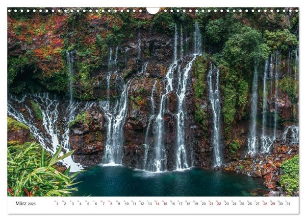 Produktbild: &Icirc;le de la R&eacute;union - Das franz&ouml;sische Paradies im Indischen Ozean (Wandkalender 2026 DIN A3 quer), CALVENDO Monatskalender