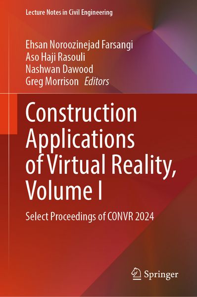 Produktbild: Construction Applications of Virtual Reality, Volume I