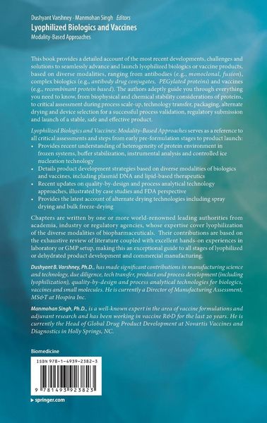 Produktbild: Lyophilized Biologics and Vaccines