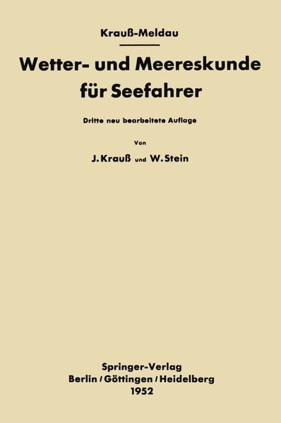 Produktbild: Wetter- und Meereskunde f&uuml;r Seefahrer
