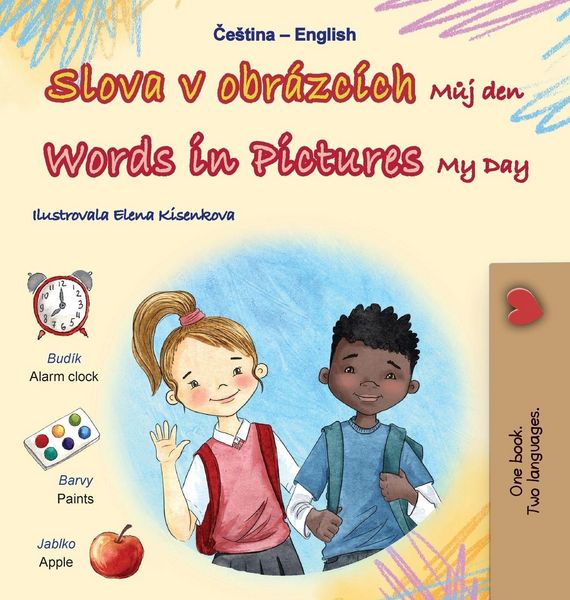 Produktbild: Words in Pictures - My Day (Czech English Bilingual Children's Book)