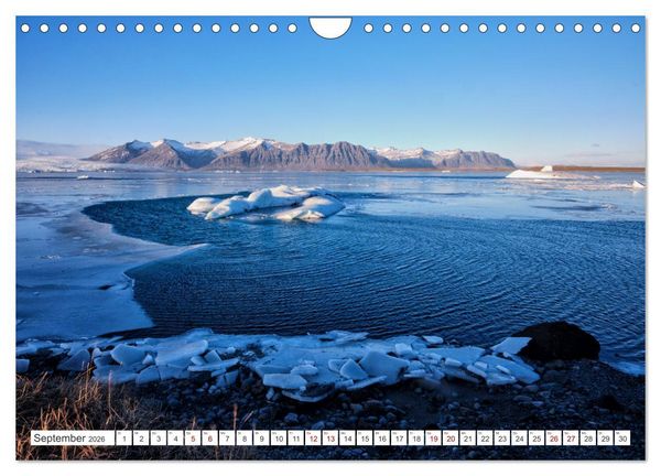 Produktbild: Island - faszinierende Landschaften im S&uuml;den (Wandkalender 2026 DIN A4 quer), CALVENDO Monatskalender