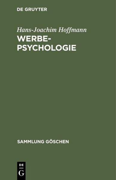Produktbild: Werbepsychologie