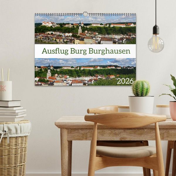 Produktbild: Ausflug Burg Burghausen (Wandkalender 2026 DIN A3 quer), CALVENDO Monatskalender