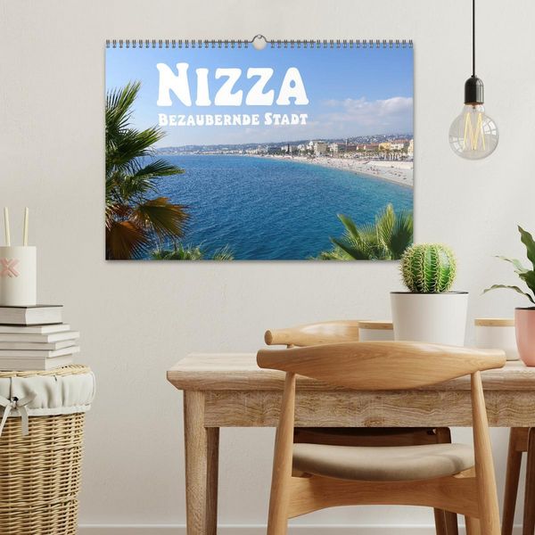 Produktbild: Nizza Bezaubernde Stadt (Wandkalender 2026 DIN A3 quer), CALVENDO Monatskalender