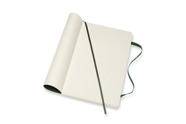 Produktbild: Moleskine Notizbuch Large/A5, Kariert, Myrtengr&uuml;n