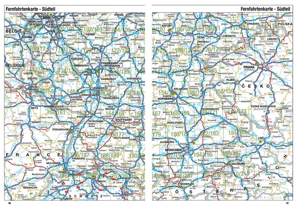 Produktbild: ADAC Reiseatlas 2027/2028 Deutschland 1:200.000, Europa 1:4,5 Mio.