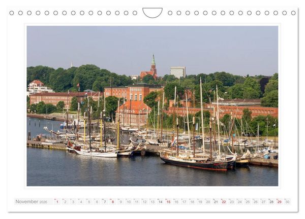 Produktbild: Schleswig-Holstein - &uuml;ber Stadt und Land (Wandkalender 2026 DIN A4 quer), CALVENDO Monatskalender