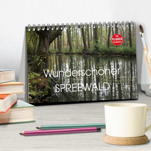 Produktbild: Wundersch&ouml;ner Spreewald (Tischkalender 2026 DIN A5 quer), CALVENDO Monatskalender