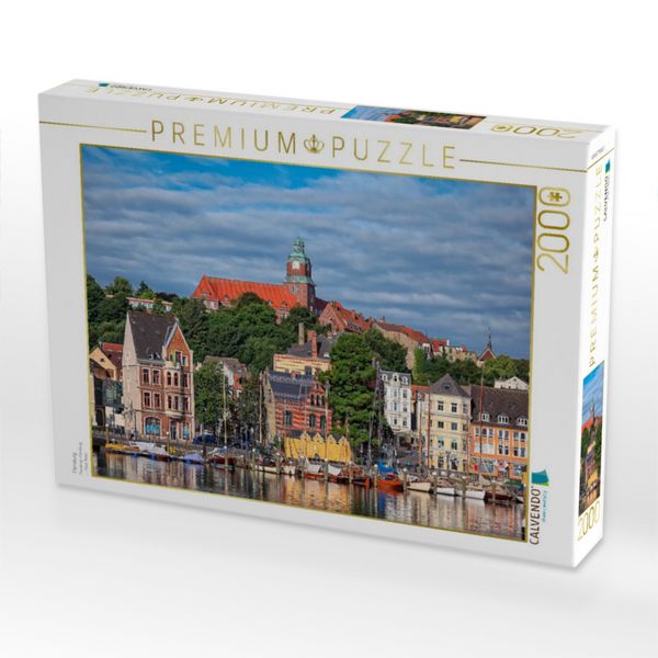 Produktbild: CALVENDO Puzzle Flensburg | 2000 Teile Lege-Gr&ouml;&szlig;e 90x67cm Foto-Puzzle f&uuml;r gl&uuml;ckliche Stunden