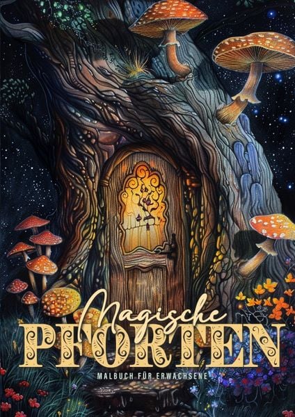 Produktbild: Magische Pforten Malbuch f&uuml;r Erwachsene