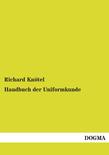 Produktbild: Handbuch der Uniformkunde