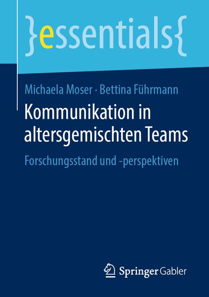 Produktbild: Kommunikation in altersgemischten Teams