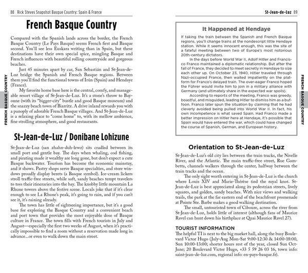 Produktbild: Rick Steves Snapshot Basque Country (Fifth Edition)