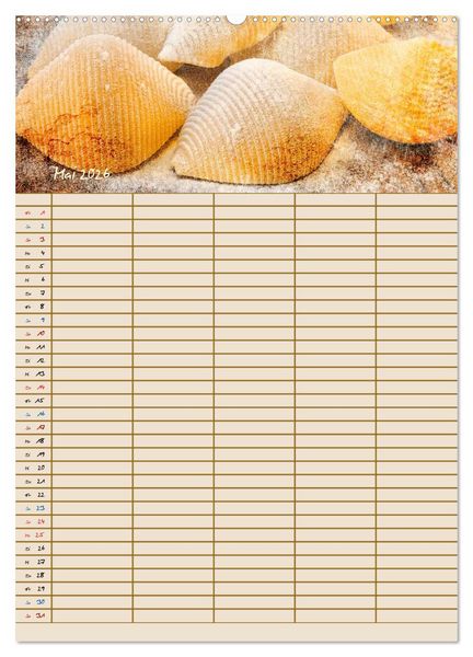 Produktbild: Italienische K&uuml;che mit Familienplaner (Wandkalender 2026 DIN A2 hoch), CALVENDO Monatskalender
