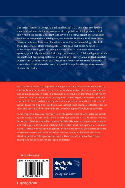 Produktbild: Contributions to Ubiquitous Computing