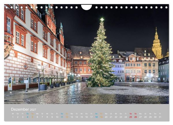Produktbild: Coburger Land - Burgen und Schl&ouml;sser (Wandkalender 2027 DIN A4 quer), CALVENDO Monatskalender