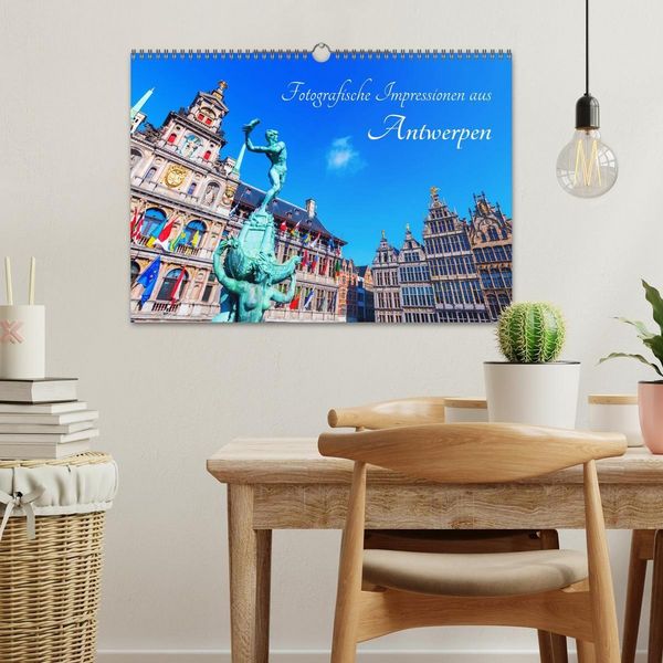 Produktbild: Fotografische Impressionen aus Antwerpen (Wandkalender 2027 DIN A3 quer), CALVENDO Monatskalender