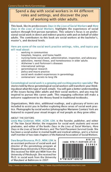 Produktbild: Days in the Lives of Gerontological Social Workers: 44 Professionals Tell Stories From "Real Life" Social Work Practice With Older Adults
