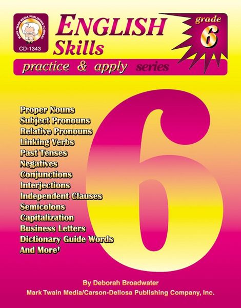 Produktbild: English Skills, Grade 6