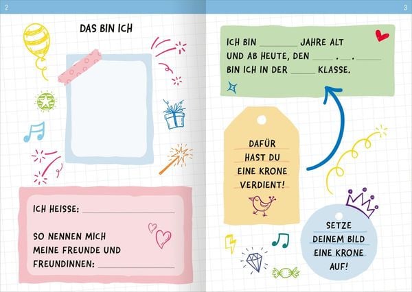 Produktbild: Zum Schulstart &ndash; Mein buntes Mitmachbuch