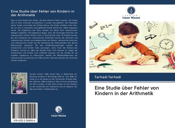 Produktbild: Eine Studie &uuml;ber Fehler von Kindern in der Arithmetik